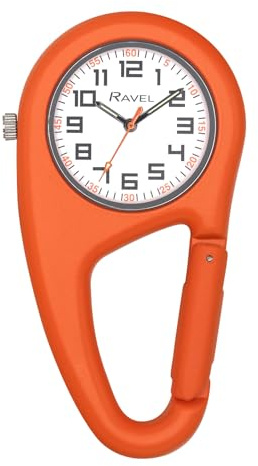 Ravel Belt Clip Carabiner Quartz Watch - Analogue Quartz - R1105