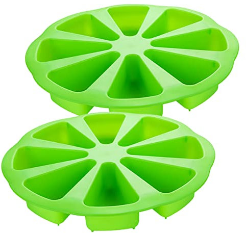 Cabilock 2piezas Moldes De Silicona Para Hornear Molde Tarta De Queso Fácil De Limpiar