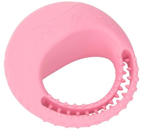 FILFEEL Disco Volador para Perros con Ergonómico, TPR Suave, Juguete Ligero y Flotante para Piscina, Playa y Juegos en el Patio Trasero (Rosáceo)