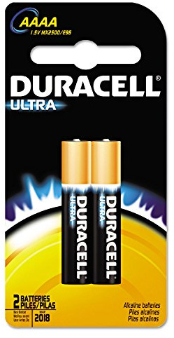 Duracell MX2500B2PK Ultra Photo AAAA Battery, 2/PK