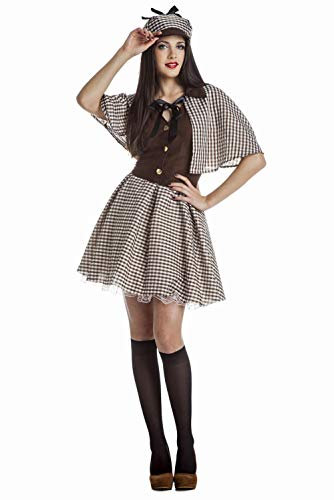 Kostüm Sherlock Holmes, Erwachsene (Size S)