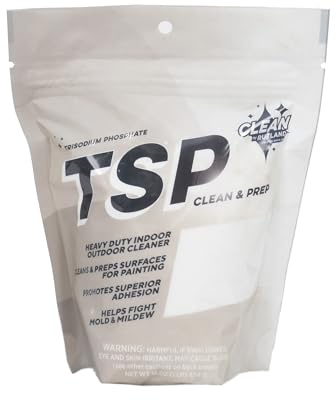 Rutland TSP Clean & Prep, Heavy Duty Cleaner Concentrate, Non Clumping Formula, 1 Pound Bag