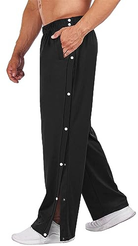 Deyeek Pantaloni Sportivi da Uomo, Pantaloni da Jogging, Pantaloni Casual con Tasche e Bottoni, Pantaloni rilassanti, Elastico in Vita