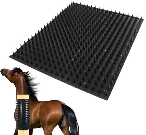 Grattoirs Pour La Ferme - Brosse à Gratter Pour Cheval, Vache, Chèvre et Bétail - Tapis Anti-démangeaisons Pour Animaux