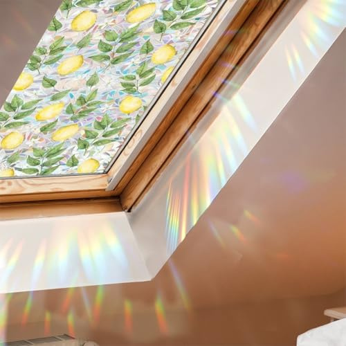 Pellicola elettrostatica decorativa per finestre in PVC, resistente all'acqua e allo sbiadimento, progettata per adattarsi a una varietà di dimensioni (43 x 200 cm)