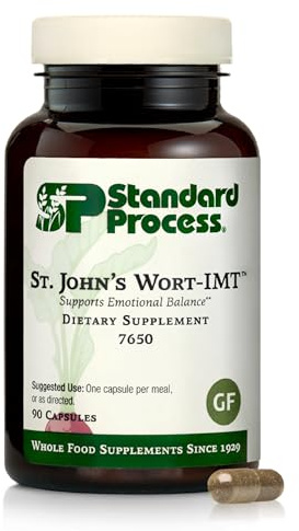Standard Process St. John's Wort-IMT, for Sleep & Relaxation, 90 Capsules