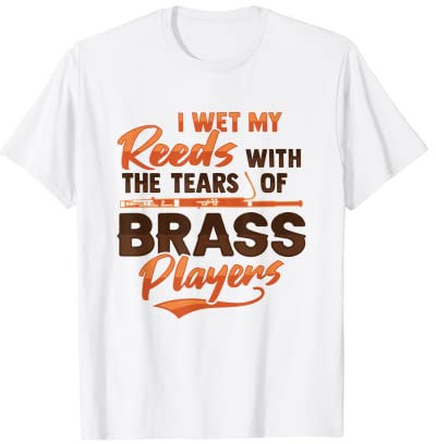 Fagottrohre Musikmusikinstrument für einen Fagottisten T-Shirt