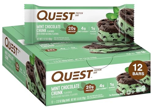 Quest Bar Mint Choclate Chunk