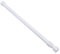Gemini_mall Ausziehbare Duschvorhang-Spannstange aus Aluminium, weiß, 55–90 cm, für Netzgardinen und leichte Vorhangschals, metall, weiß, 55 - 90cm