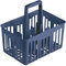 STEFANPLAST Cesta portabotellas 6 plazas azul cobrizo
