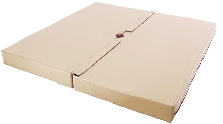 Pole Dance Matte 10cm viereckig - 120cm Breite - rutschfeste Bodenmatte mit Öffnung für Pole Dance Stange - quadratische Schutzmatte Sturzmatte - Gymnastik Fitness Zubehör