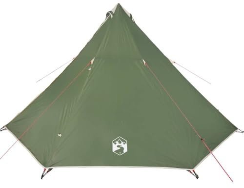 Tente familiale tipi 8 personnes vert imperméable