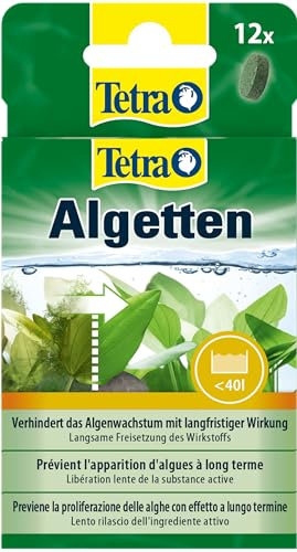 Tetra Algetten, Previene la proliferazione delle alghe con effetto a lungo termine - 12 compresse