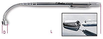 Beta 1712TF - Teleskopmagnetheber mit flexiblem kopf