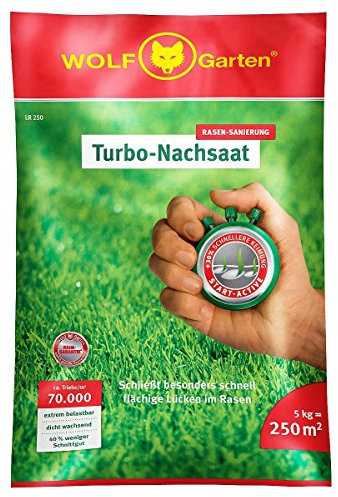WOLF Garten 2X LR 250 Turbo-Nachsaat 500m², 10kg