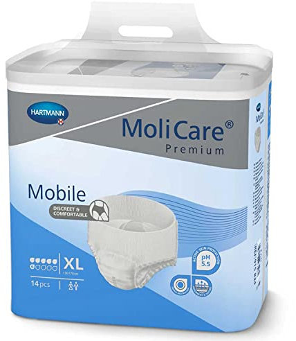 MOLICARE Premium Mobile 6 Tropfen Gr.XL 14 St