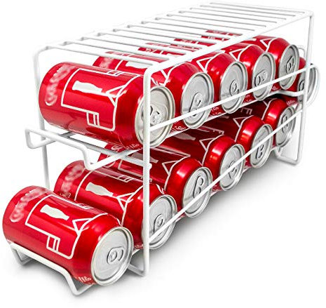 Neo® Food Tin Can Dispenser for Cupboard & Fridge Rack Holder Organiser Storage