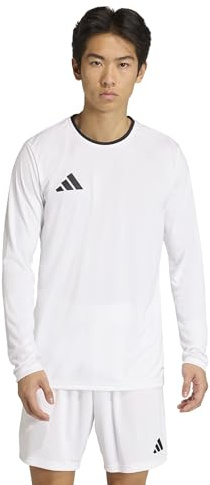 adidas Men's Entrada26 Jersey Long Sleeve Men, White/Black, Medium