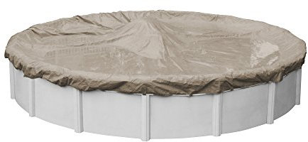 Pool Mate 5728-4 - Copertura Invernale per Piscina, in arenaria, Extra Resistente, 8,5 m