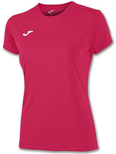 Joma Combi W M/C, Camiseta Mujer, Fucsia, M