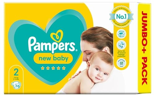 Pampers New Baby, Size 2, 76 Count