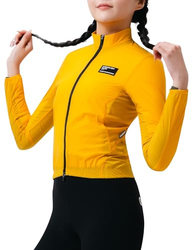 INBIKE Chaqueta Cortavientos De Ciclismo Para Mujer Con Protección Uv Spf50+ Transpirable Ligera Bicicleta Deportes Golf Senderismo Camping KY466