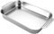 Warmhm Heavy Duty Stainless Steel Roasting Pan Capacity Oven Bakeware for Turkey Family Meals Induction Ready with Easy Release Surface Rectangular Design for Versatile Cooking