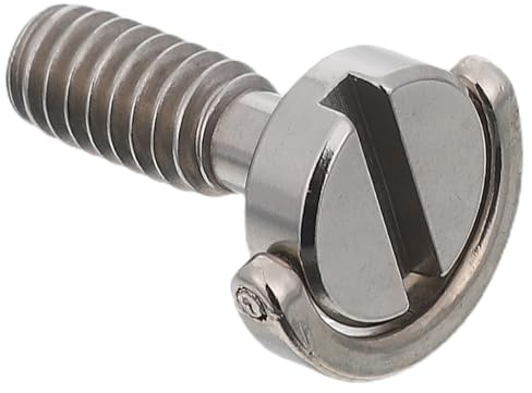 BESPORTBLE Vite per Montaggio Camera Anello Acciaio Inossidabile Adattatore per Piastra Sgancio Rapido Accessorio per Treppiede e Monopiede