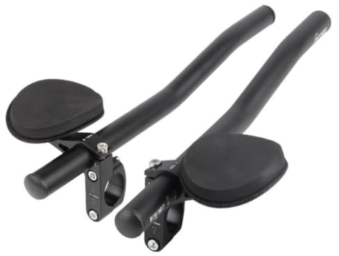 Fxzqgnh Appoggiabraccia Bici Appoggiabraccia Imbottiti Finitura Opaca Imbottito Estensioni Manubrio per Triathlon, DH-0604