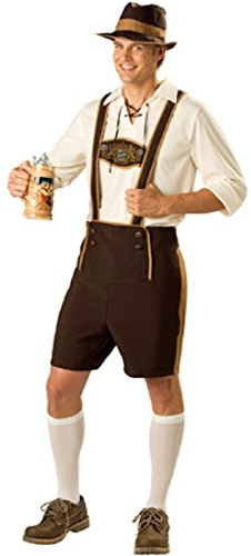 InCharacter bayerska kille vuxen kostym stor