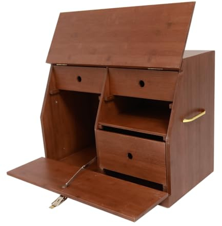 Grooming Deluxe Show Grooming Box, colore: marrone
