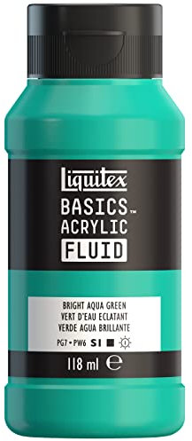 LIQUITEX LQX BASICS FLUID 118ML - VERDE ACQUA BRILLANTE