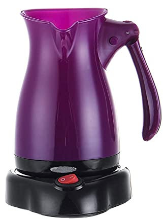 FairUo Kettles, for Boiling Water, 5L Coffee Pot Maker for Kitchen Heaters Stove Hot Cooker Plate Milk Water Coffee Tea Heating Kettles Home Office Boil-Dry Protection, Stainless/Purple