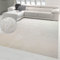 Teppich-Traum Teppich Wohnzimmer Teppichset Eingangsbereich Anti-rutsch weich mit angenehmem Uni-Design in Creme 300 x 400 cm
