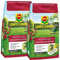 Compo FLORANID Rasendünger Plus Unkrautvernichter, 3 Monate Langzeitwirkung, Feingranulat, 2 x 12 kg, 800 m²