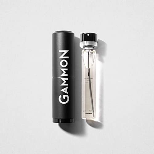 GAMMON Black Styles Parfum Starter 1 (1x20 ml), das aromatisch-frische BLACK TEE Herren Parfum, Fougère Duft für Männer mit 20 prozent Parfum-Öl, inklusive hochwertigem Aluminium Suit