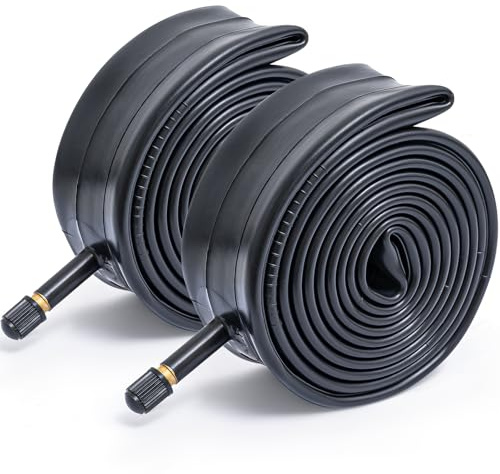 FengCan 20x1.75/1.95/2.0/2.10/2.125 Inch Bike Tubes,20 Replacement Bicycle Tubes (2 PCS),Reliable 20x 1.75-2.125 Bike Inner Tubes AV32mm Schrader Valve for City/Road/Cruiser/Mountain Cycling Scenario