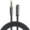 eModwey Cable Rallonge Jack Audio 5M en Nylon Tressé Stéréo 3,5mm Mâle vers Femelle, Câble d'Extension Stéréo en Nylon Tressé pour Casque, Haut-Parleurs, Smartphones, PC, Autoradios, Amplificateurs