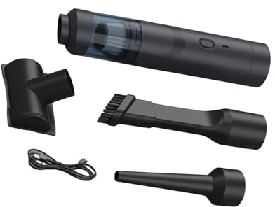 Ksikdeg Aspirateurs De Voiture À Main sans Fil 19000PA Nettoyage Puissant Et Plumeau d'air Nettoyeur pour sans Fil