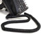Téléphone Combiné Enroulé RJ10 Fiche vers RJ10 Fiche câble Cordon Noir 5 m [5 mètre/5m]