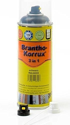 Brantho Korrux 3 in 1 400 ml RAL 7035 lichtgrau, Komfort-Sprühdose, Rostschutzfarbe