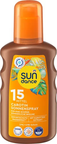sundance solspray Carotin LSF 15, 200 ml solvård vegan