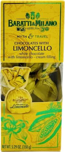 Baratti & Milano Praliné variado en caja de regalo en varios sabores y gramajes (LIMONCELLO - CHOCOLATO BLANCO)