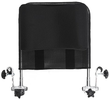 Ejoyous Rollstuhl Kopfstützen Befestigung, Rollstuhl Nackenstütze Kopf verstellbar Rollstuhl Kopfstützen Kissen Rollstuhl Zubehör, für Sitzbreiten von 16in-20in Rollstühlen