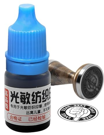 Siebdruckfarben, handgefertigt, für Textilien, vielseitig einsetzbar, wasserfeste Druckfarben, für Handdruck, Tinte für Stoffübertragung