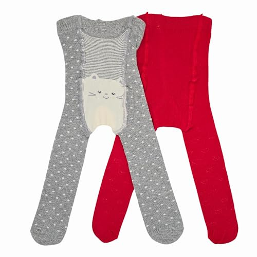 LEON D'ORO Collant Bambina Neonato Calzamaglia Bambina cotone 6 mesi 12 mesi 18 mesi 2 PAIA Made in Italy (IT, Età, 12 mesi, 18 mesi, ASS2 2 PAIA)
