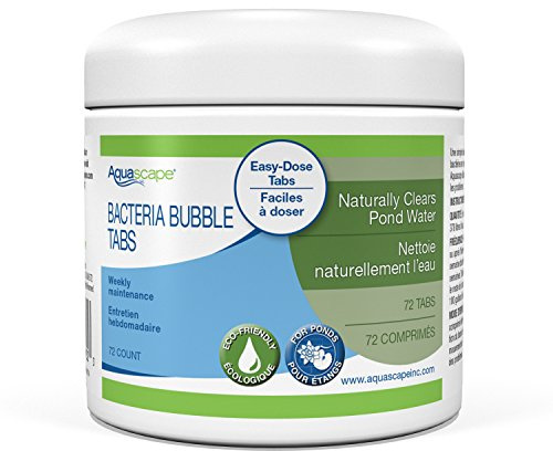 Aquascape 98930 Beneficial Bacteria Bubble Tabs - 72 Count for Pond Water Feature and Garden