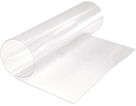 Rayher 3873600 Transparent-Folie PET, 30 x 40 cm, Stärke 0,4 mm, Windrad-Folie, Mobile-Folie, stabile, transparente Folie zum basteln