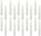 Perfeclan 20x Bandeau Intérieur Anti-Transpiration Réducteur de Taille de Chapeau Casquettes Bonnet pour Enfant, Blanc, 23,5x3,7cm