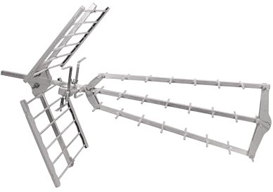 METRONIC 415060 Antenne d'extérieur UHF trinappe amplifiée 42 DB